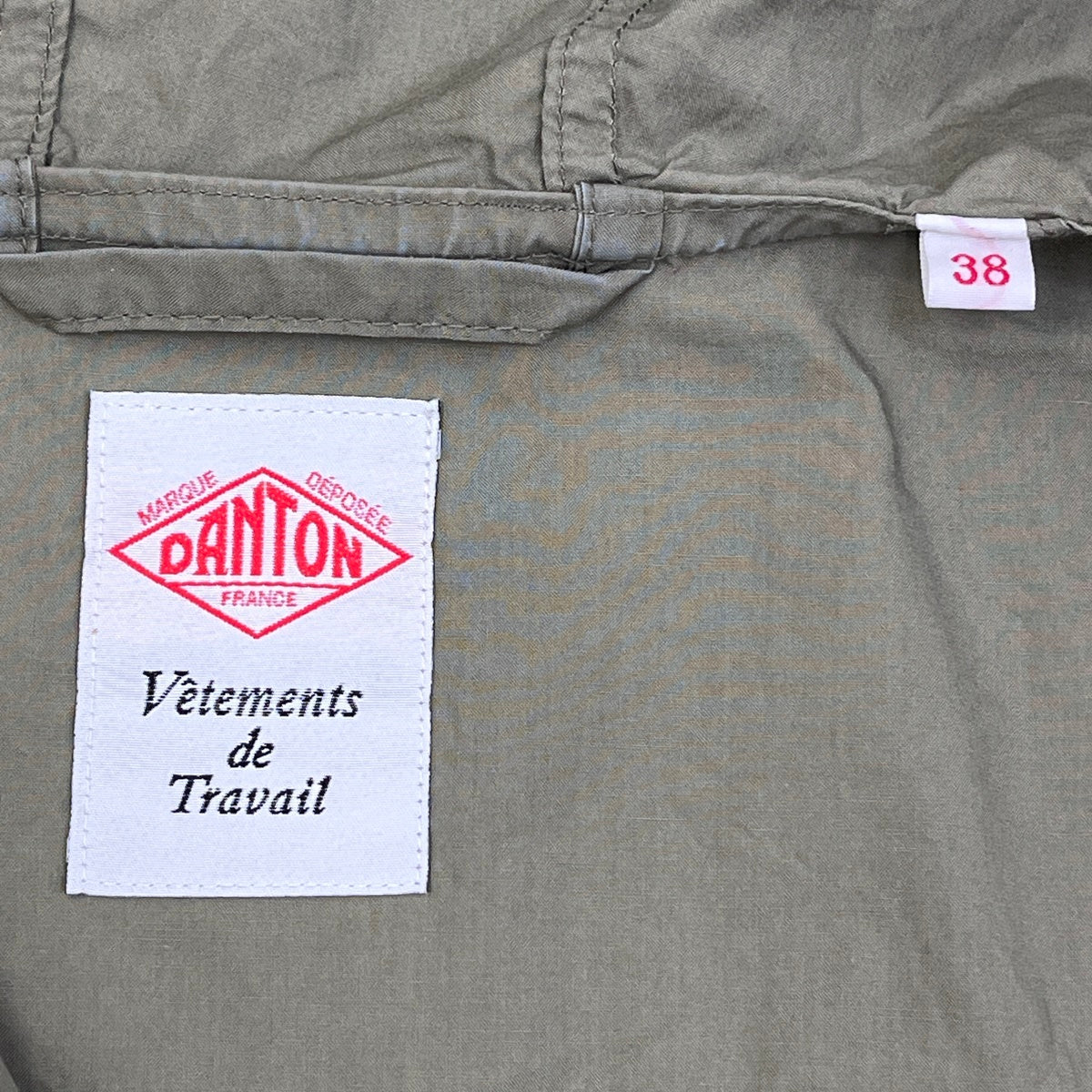Danton | ダントン DOWNPROOF HOODED JACKET 24SS その他トップス DT-A0475 カーキ サイズ：38【加古川店】