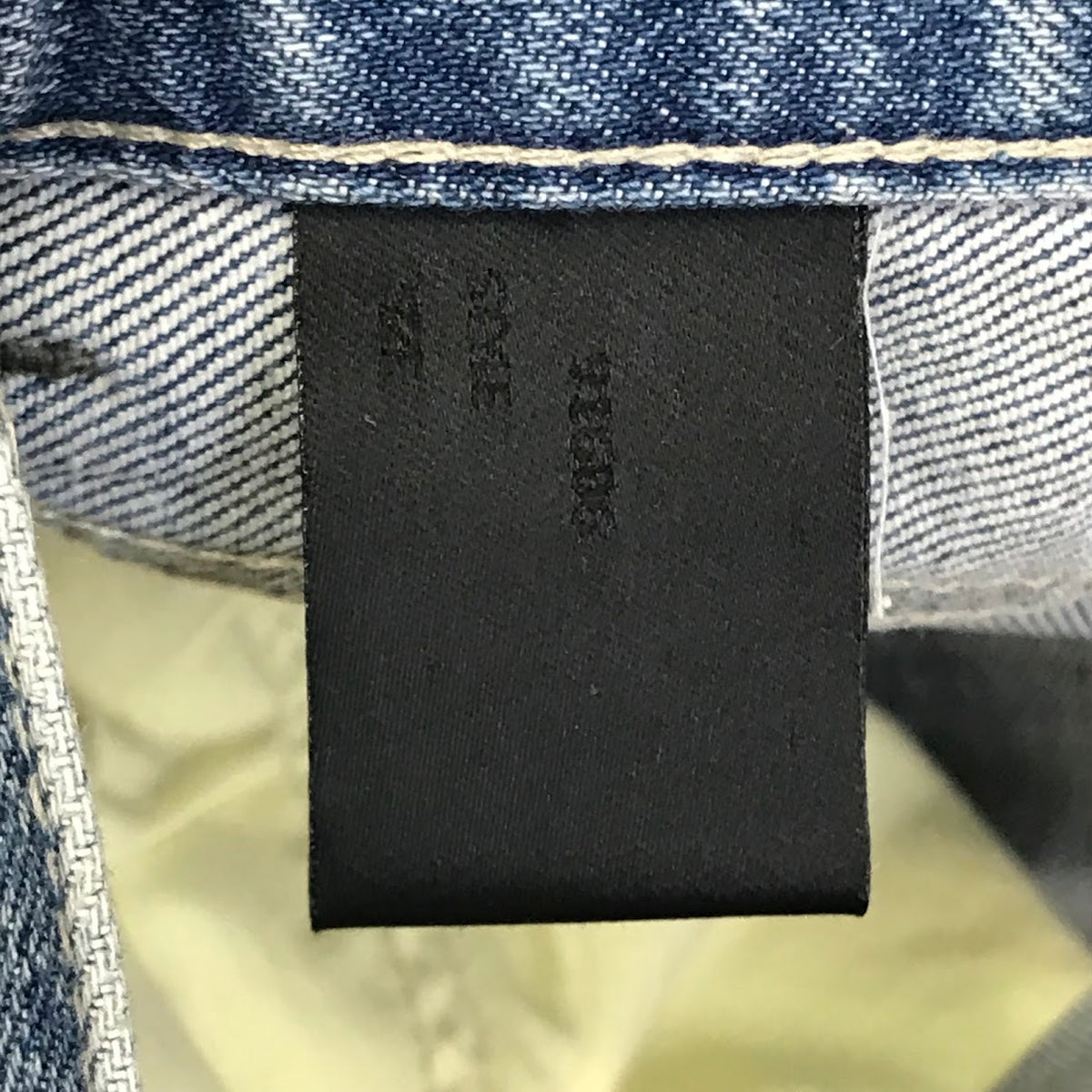 N.HOOLYWOOD | エヌハリウッド Damage repair processing denim ダメージ加工 スキニー デニムパンツ 221-CP01 peg ブルー サイズ：29【倉吉店】