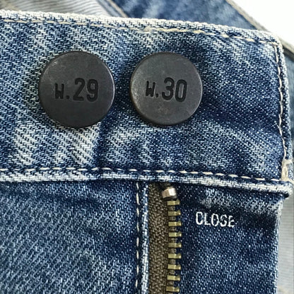N.HOOLYWOOD | エヌハリウッド Damage repair processing denim ダメージ加工 スキニー デニムパンツ 221-CP01 peg ブルー サイズ：29【倉吉店】