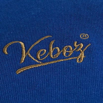 KEBOZ | ケボズ ラガーシャツ 長袖 ポロシャツ ネイビー×ブラウン サイズ：XL【倉吉店】