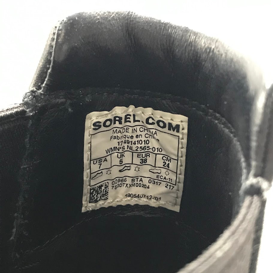 SOREL | ソレル AFTER HOURS CHELSEA ブーツ NL2565-010 ブラック 24cm【倉吉店】