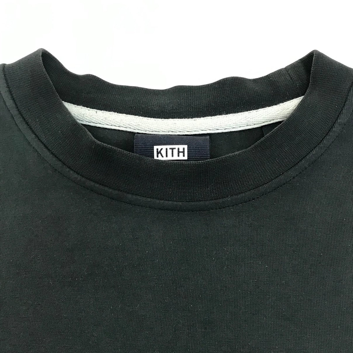 Kith｜キス 刺繍ロゴ スウェット ブラック サイズ：M【倉吉店】