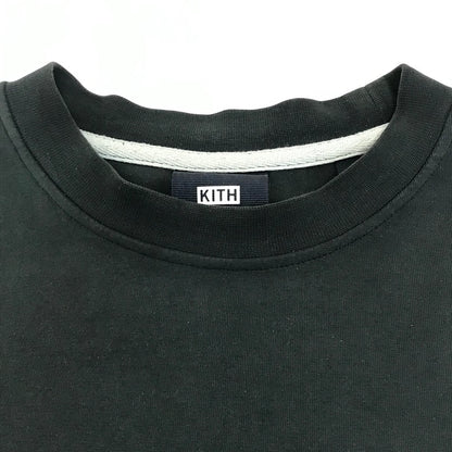 Kith｜キス 刺繍ロゴ スウェット ブラック サイズ：M【倉吉店】