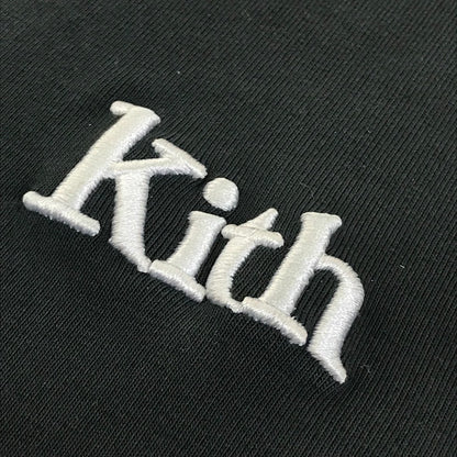 Kith｜キス 刺繍ロゴ スウェット ブラック サイズ：M【倉吉店】