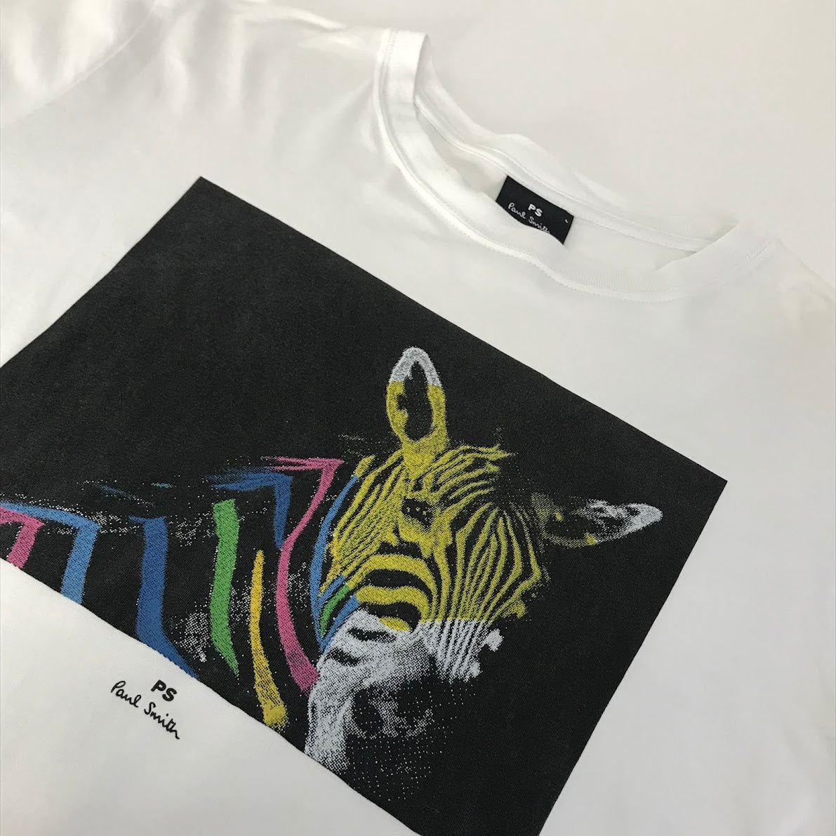 PS Paul Smith | ピーエスポールスミス 半袖Ｔシャツ PY-DW-88772 ホワイト サイズ：L【倉吉店】【代金引換不可・日時指定不可】【ポスト投函】