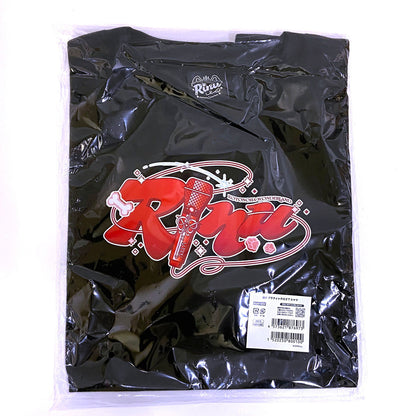 アイドルグッズ 莉犬 グラフィックロゴTシャツ(言ノ葉ワンダーランド ver.) ブラック フリーサイズ 「言ノ葉ワンダーランド LIVE in 日本武道館」
