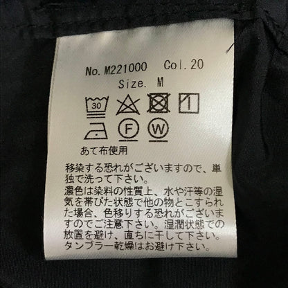 M.I.D.A | ミダ ステンカラーコート M221000 ブラック サイズ：M【倉吉店】