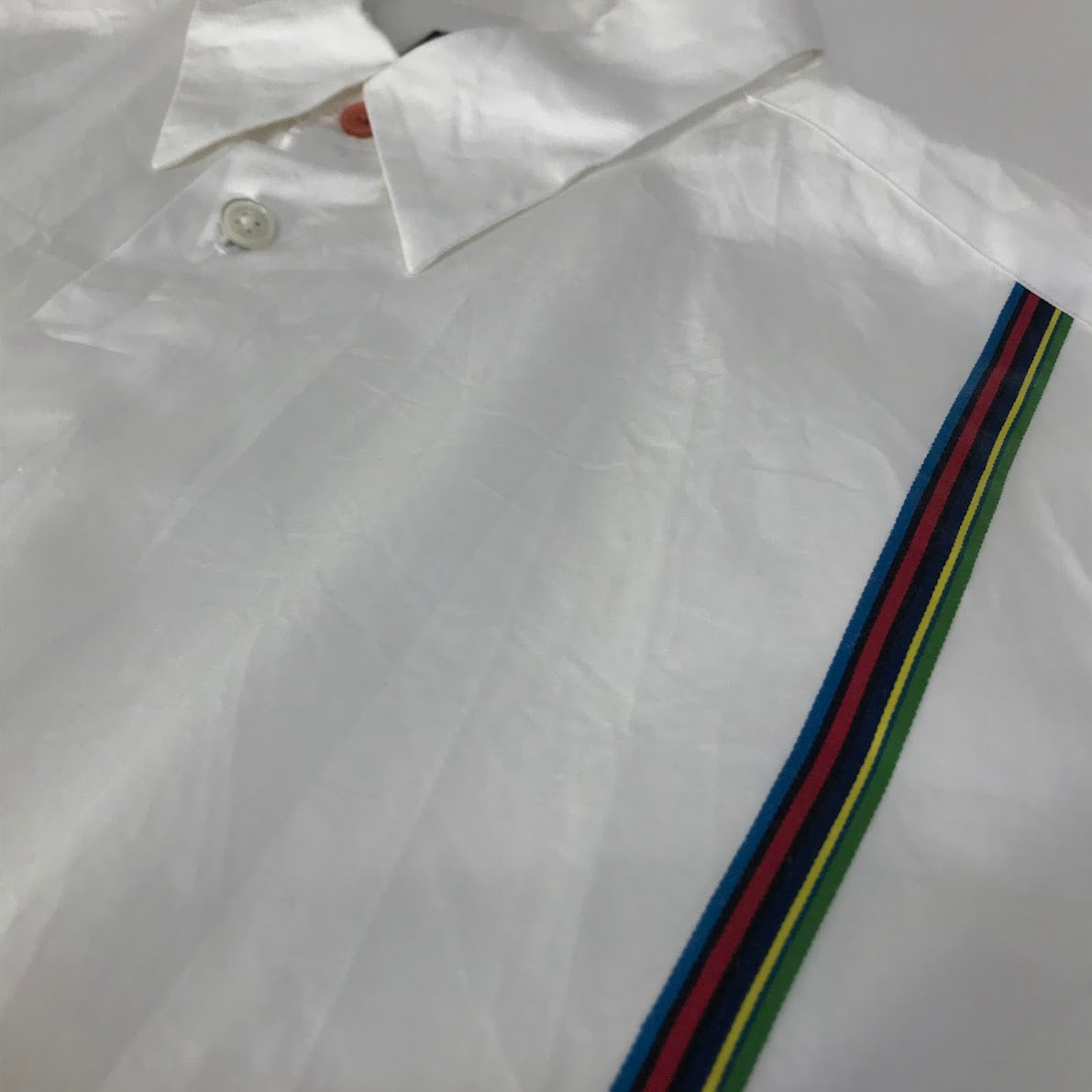 PS Paul Smith | ピーエスポールスミス 半袖シャツ ホワイト サイズ：L【倉吉店】