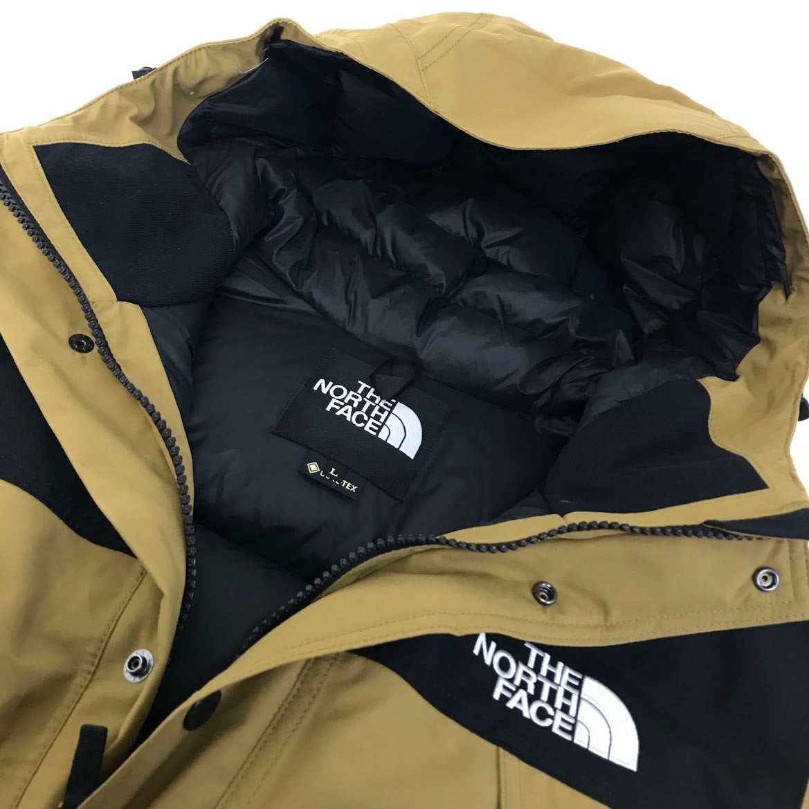 THE NORTH FACE | ザ・ノースフェイス Mountain Down Jacket マウンテンダウンジャケット ダウンジャケット ND91930 ベージュ サイズ：L【倉吉店】