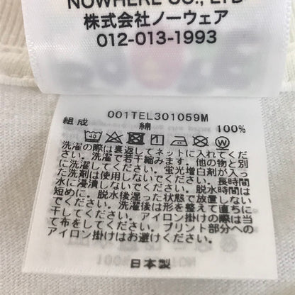 A BATHING APE | アベイシングエイプ MAD GENERAL COLLEGE TEE 半袖Ｔシャツ 1L30110059 ホワイト サイズ：L【倉吉店】【代金引換不可・日時指定不可】【ポスト投函】