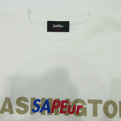 SAPEur | サプール WASHINGTON ロッドマン半袖Tシャツ 半袖Ｔシャツ ホワイト サイズ：XL【三重本店】