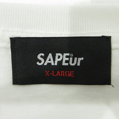 SAPEur | サプール WASHINGTON ロッドマン半袖Tシャツ 半袖Ｔシャツ ホワイト サイズ：XL【三重本店】