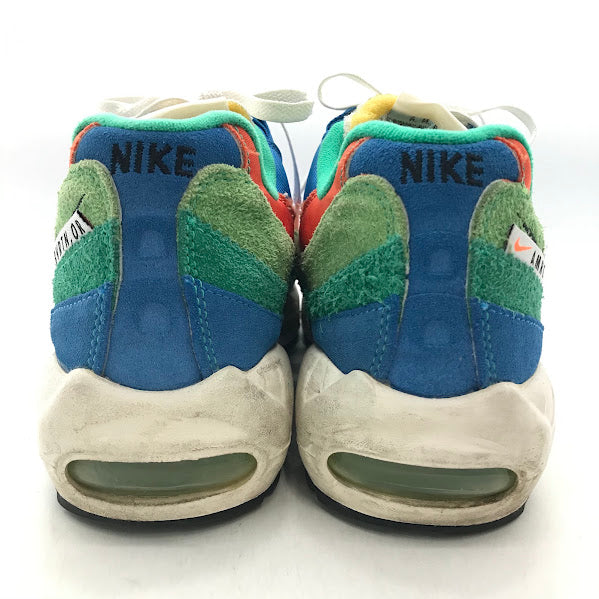 NIKE | ナイキ AIR MAX 95 SE 'AIR MAX RUNNING CLUB' マックス 95 シーズナルエディション スニーカー DH2718-400 ブルー/ブラック-ローマ グリーン 27.5cm【倉吉店】