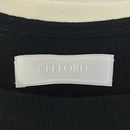 CELFORD | セルフォード セーラーカラーAラインニット ニット CWNO225041 ブラック サイズ：38【倉吉店】