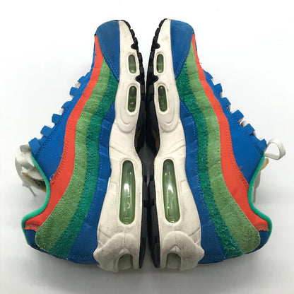 NIKE | ナイキ AIR MAX 95 SE 'AIR MAX RUNNING CLUB' マックス 95 シーズナルエディション スニーカー DH2718-400 ブルー/ブラック-ローマ グリーン 27.5cm【倉吉店】