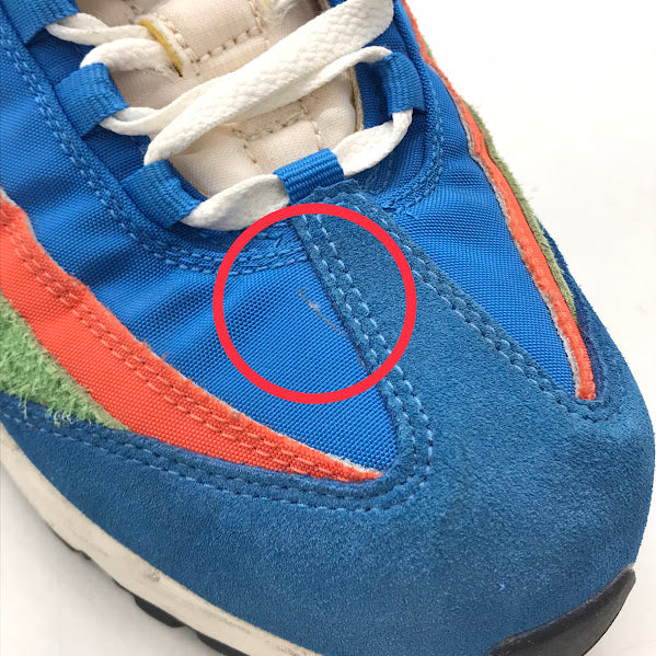 NIKE | ナイキ AIR MAX 95 SE 'AIR MAX RUNNING CLUB' マックス 95 シーズナルエディション スニーカー DH2718-400 ブルー/ブラック-ローマ グリーン 27.5cm【倉吉店】