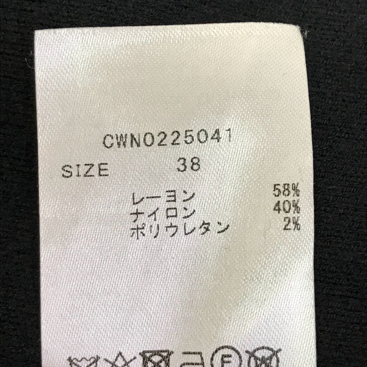 CELFORD | セルフォード セーラーカラーAラインニット ニット CWNO225041 ブラック サイズ：38【倉吉店】