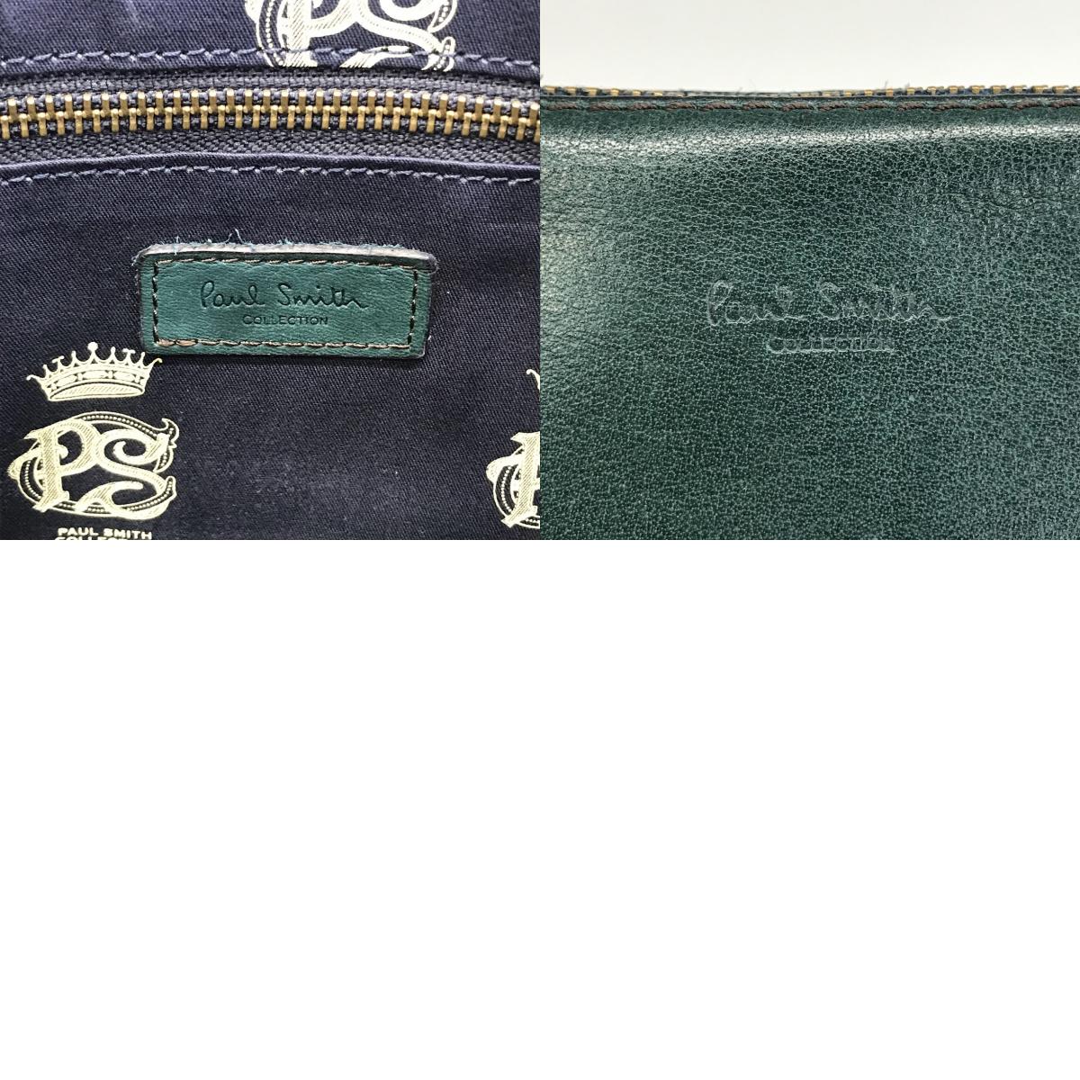 Paul Smith | ポール・スミス レザーショルダーバッグ ショルダーバッグ グリーン【倉吉店】