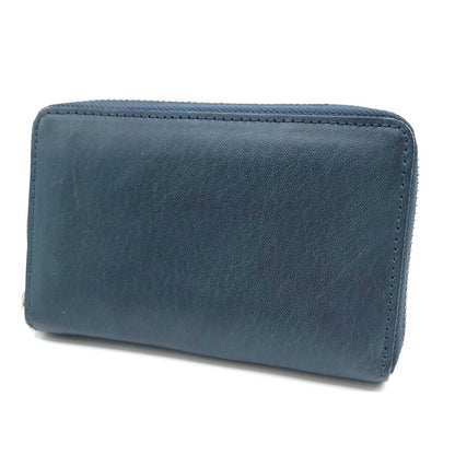NELD｜ネルド ミドルラウンド財布 二つ折り財布 NELD-AN150 ブルー【倉吉店】