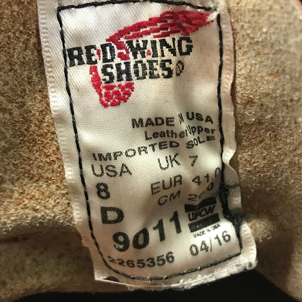 RED WING | レッドウィング Beckman ブーツ 9011 ボルドー/バーガンディー 26cm【倉吉店】
