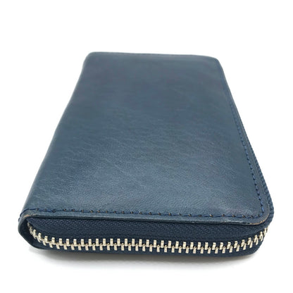 NELD｜ネルド ミドルラウンド財布 二つ折り財布 NELD-AN150 ブルー【倉吉店】