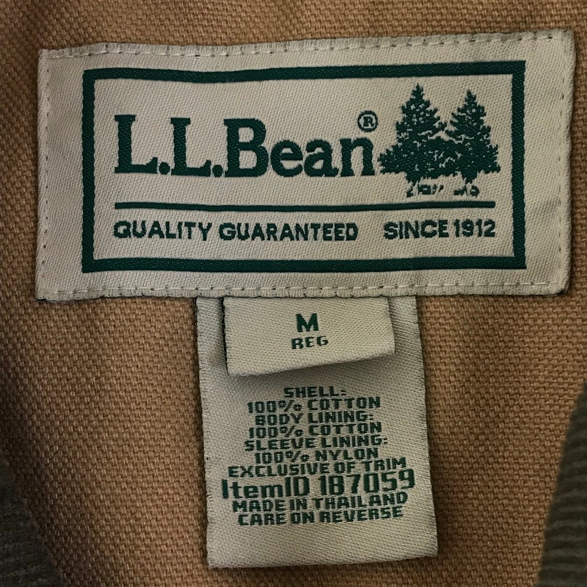 L.L.Bean | エルエルビーン オリジナル・フィールド・コート カバーオール 187059 ベージュ サイズ：M【倉吉店】