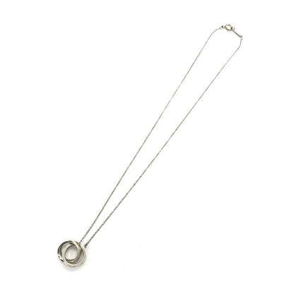 Tiffany&co | ティファニー インターロッキング/ダブルリング | 925 ネックレス【倉吉店】