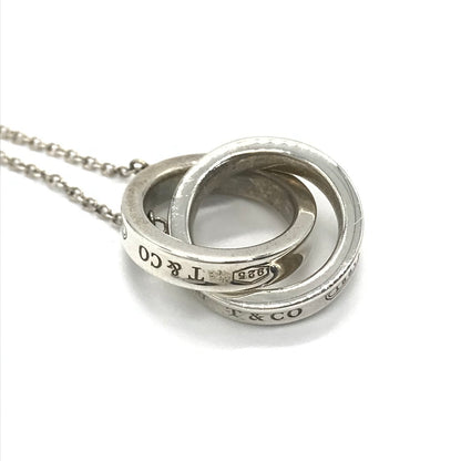 Tiffany&co | ティファニー インターロッキング/ダブルリング | 925 ネックレス【倉吉店】