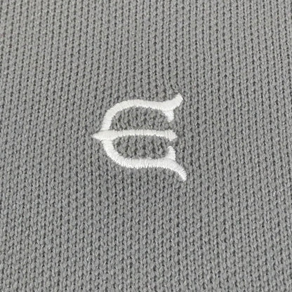 Evisen Skateboards | エビセン　スケートボード EVISEN HIGH-GAUGE KNIT RUGBY SHIRT ボーダー柄ラガーシャツ ポロシャツ グレー サイズ：XL【倉吉店】