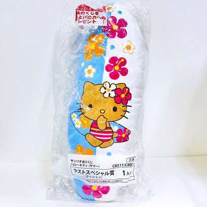 【中古】 ぬいぐるみ サンリオ当たりくじ ハローキティ(サマー) ラストスペシャル賞 (クッション)【倉吉店】