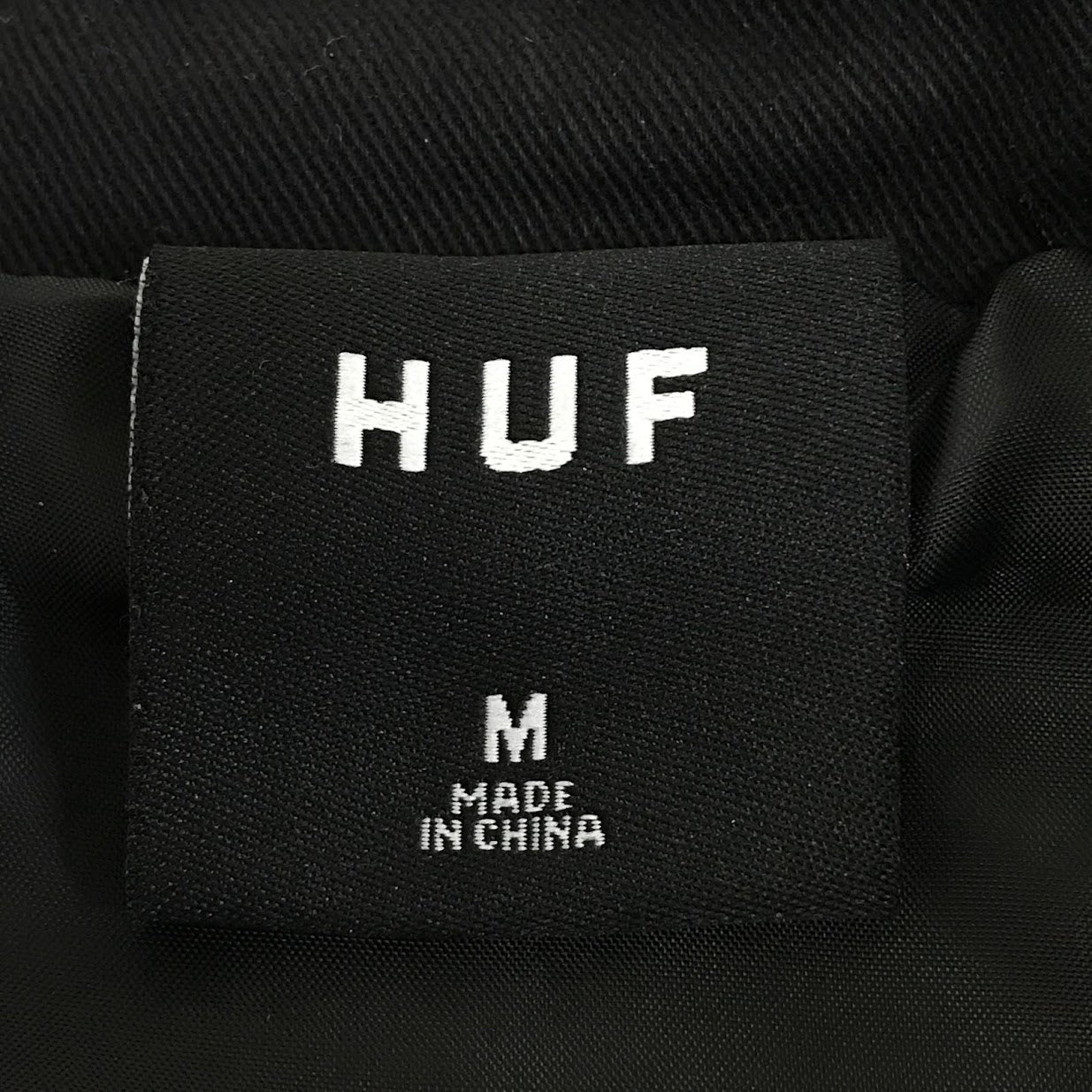 HUF | ハフ INFO WARFARE COACHES JACKET コーチジャケット ナイロンジャケット ブラック サイズ：M【倉吉店】