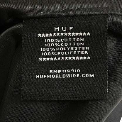 HUF | ハフ INFO WARFARE COACHES JACKET コーチジャケット ナイロンジャケット ブラック サイズ：M【倉吉店】