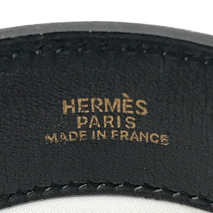 HERMES | エルメス セリエ レザー ブレスレット ブラック×ゴールド【倉吉店】