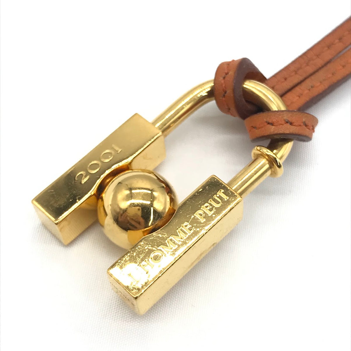 HERMES | エルメス L'HOMME PEUT EMBELLIR LA TERRE 未知なる地球の美を求めて カデナ ネックレス ゴールド【倉吉店】
