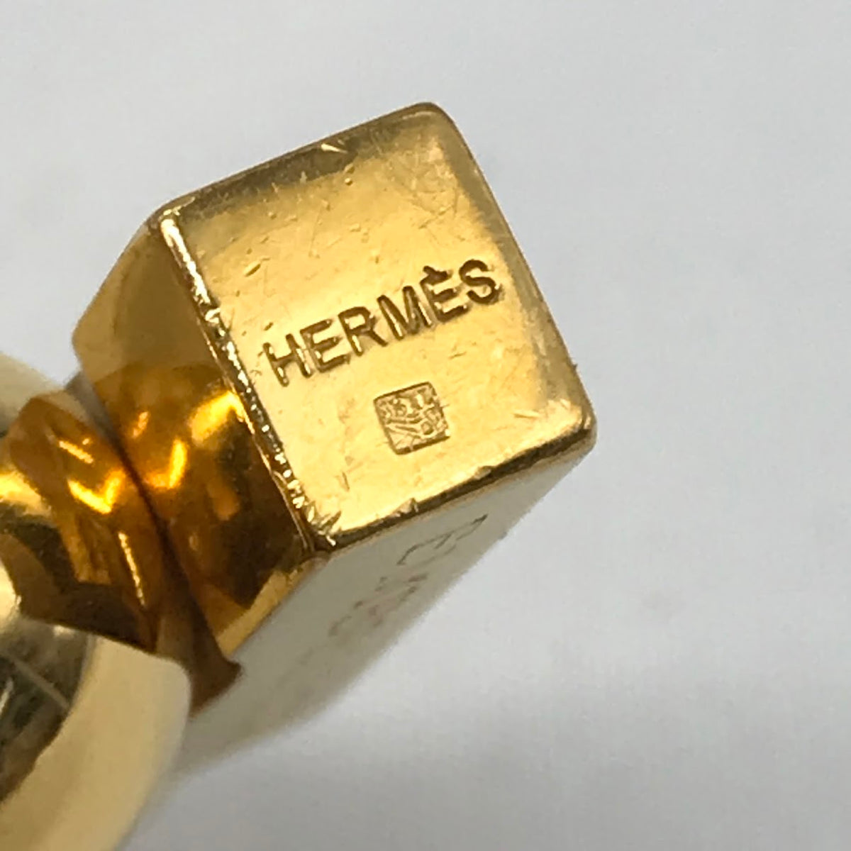 HERMES | エルメス L'HOMME PEUT EMBELLIR LA TERRE 未知なる地球の美を求めて カデナ ネックレス ゴールド【倉吉店】