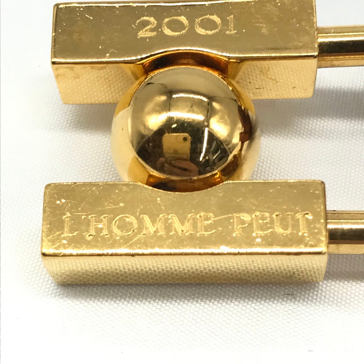 HERMES | エルメス L'HOMME PEUT EMBELLIR LA TERRE 未知なる地球の美を求めて カデナ ネックレス ゴールド【倉吉店】