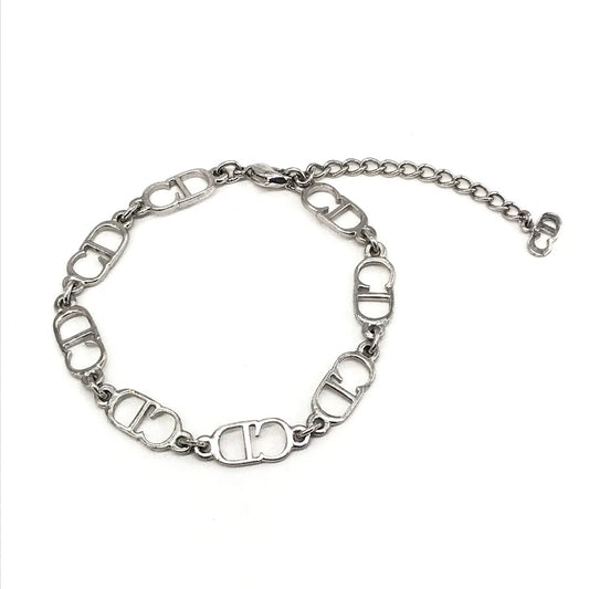 Christian Dior | クリスチャンディオール 90’S OLD CDチェーンブレスレット ブレスレット シルバー【倉吉店】
