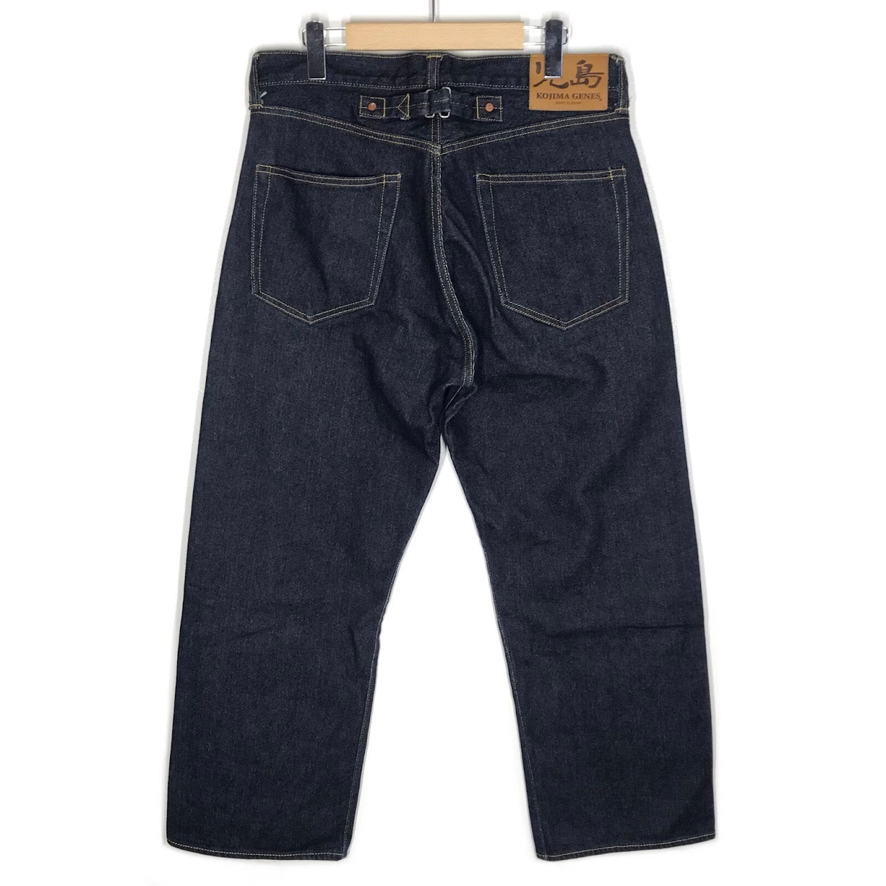 児島ジーンズ | コジマジーンズ 17oz Left Hand Twill Selvedge Cowboy Straight デニムパンツ RNB-1401 インディゴ サイズ：34【倉吉店】