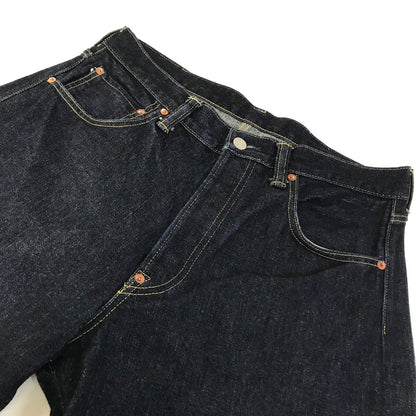 児島ジーンズ | コジマジーンズ 17oz Left Hand Twill Selvedge Cowboy Straight デニムパンツ RNB-1401 インディゴ サイズ：34【倉吉店】
