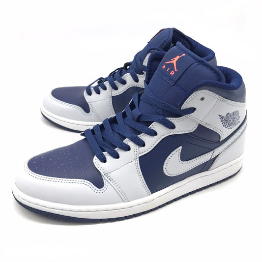 NIKE | ナイキ AIR JORDAN 1 MID スニーカー DQ8426-403 ネイビー 28cm【倉吉店】