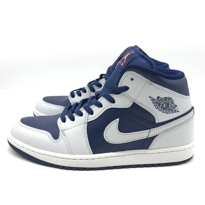 NIKE | ナイキ AIR JORDAN 1 MID スニーカー DQ8426-403 ネイビー 28cm【倉吉店】