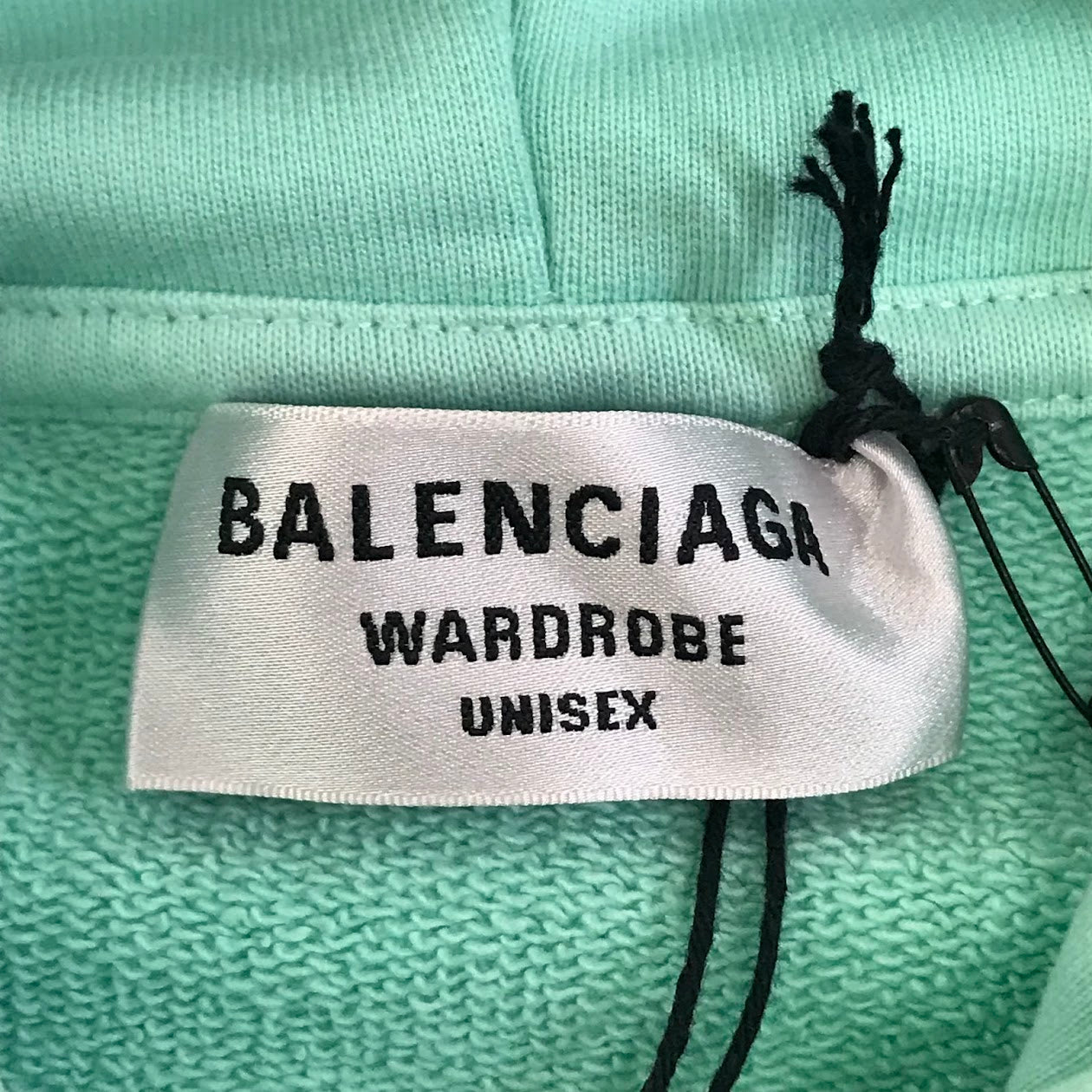 BALENCIAGA | バレンシアガ Logo Hoodie プルオーバーパーカー パーカー 578135 TLVB8 グリーン サイズ：XS【倉吉店】