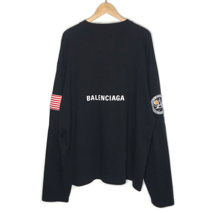 BALENCIAGA | バレンシアガ NASA 長袖Ｔシャツ 662496 TKVD7 ブラック サイズ：XS【倉吉店】