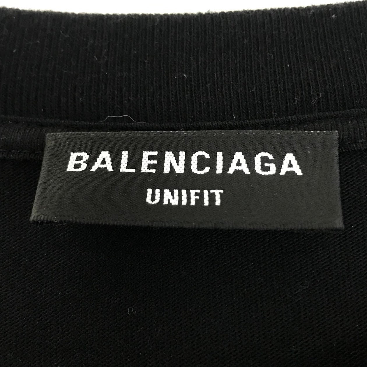 BALENCIAGA | バレンシアガ NASA 長袖Ｔシャツ 662496 TKVD7 ブラック サイズ：XS【倉吉店】