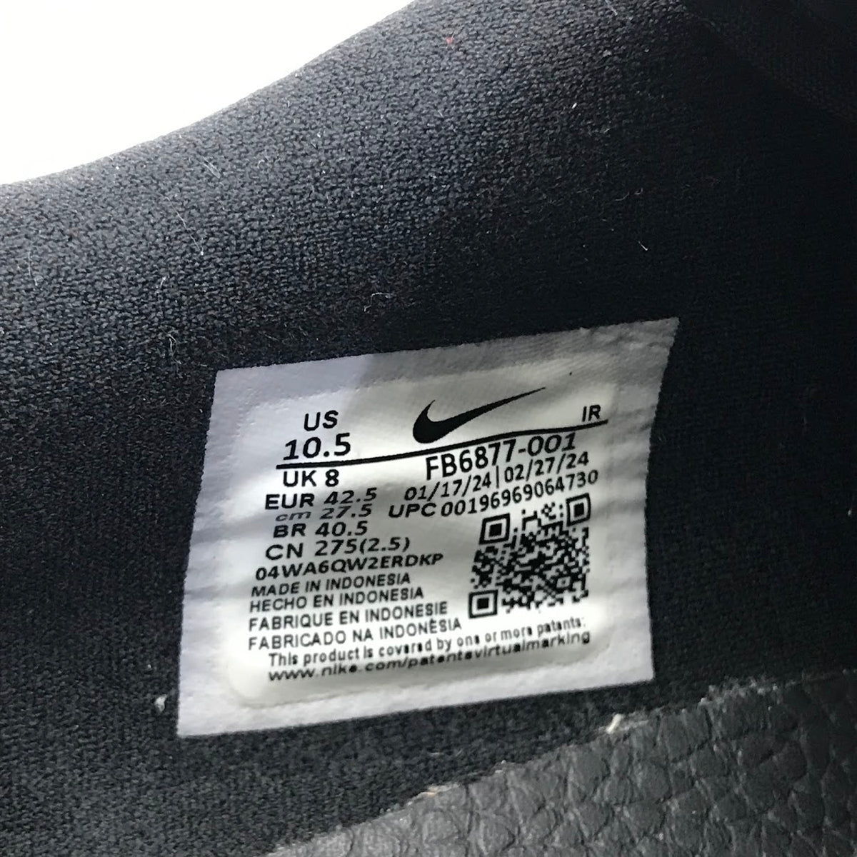 NIKE | ナイキ WMNS CORTEZ 23 PREMIUM スニーカー FB6877-001 ブラック 27.5cm【倉吉店】