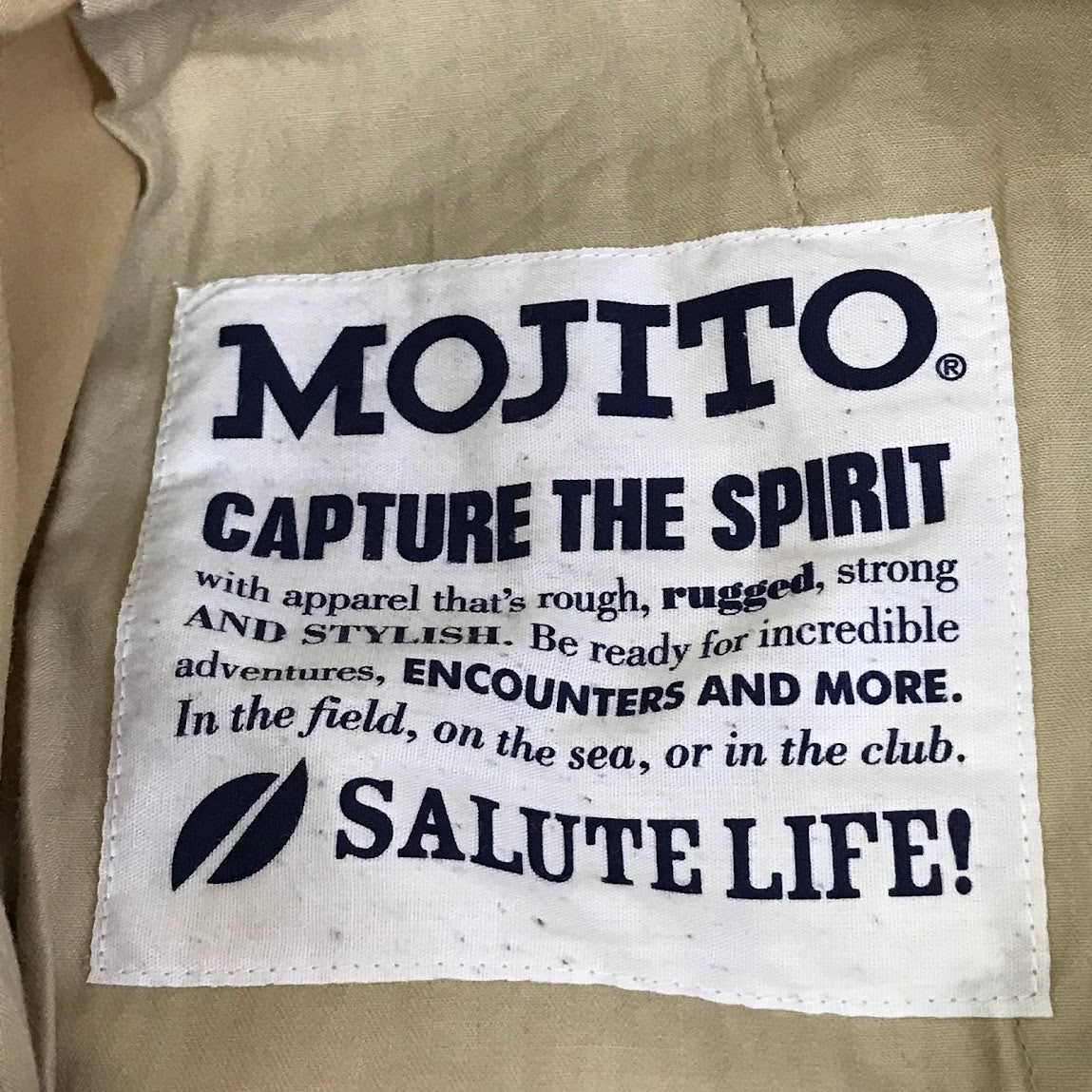 MOJITO｜モヒート　タックパンツ パンツ ベージュ サイズ：L【倉吉店】