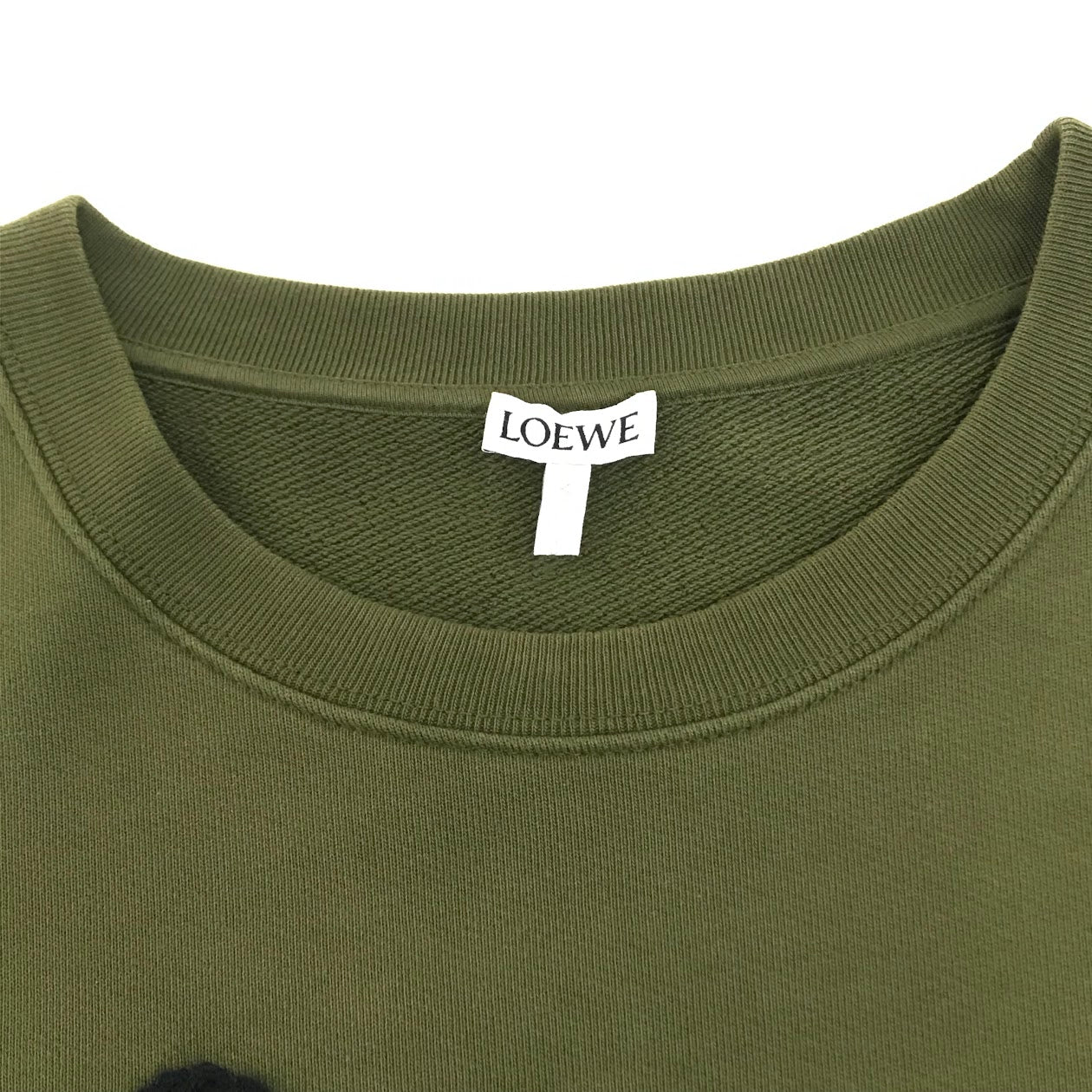 LOEWE | ロエベ embroidery sweatshirt スウェット H526Y24J06 オリーブ サイズ：M【倉吉店】