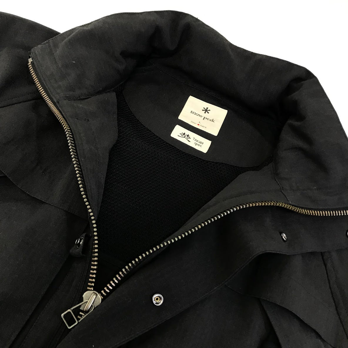 Snow Peak | スノーピークスノウピーク TAKIBI Mountain Jacket タキビ マウンテンジャケット マウンテンパーカー JK-22AU101 ブラック サイズ：L【倉吉店】