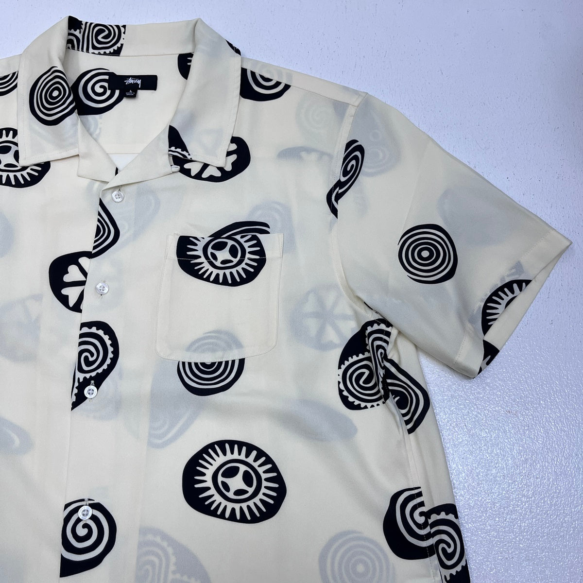 STUSSY | ステューシー Icon Pattern 半袖シャツ サイズ：L【加古川店】