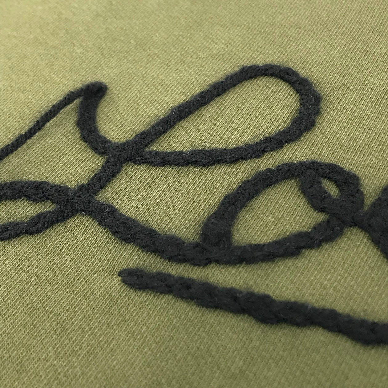 LOEWE | ロエベ embroidery sweatshirt スウェット H526Y24J06 オリーブ サイズ：M【倉吉店】